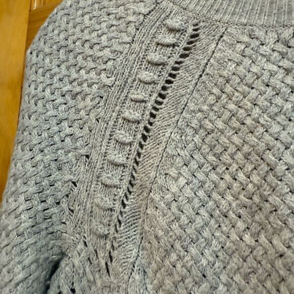 Women's Loft size S Light Gray Sweater - Picture 4 of 7